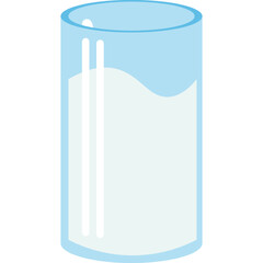milk vector milkshake icon isolated on white