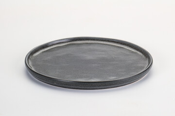 Empty clean color plate dishware