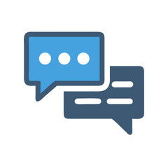 Chat Bubbles: Communication, Conversation, Message, Discussion, and More