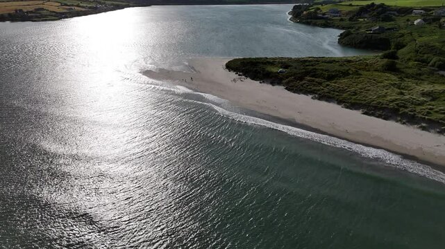 p&eacute;ninsule de Mullaghmore en Irlande en &eacute;t&eacute; 