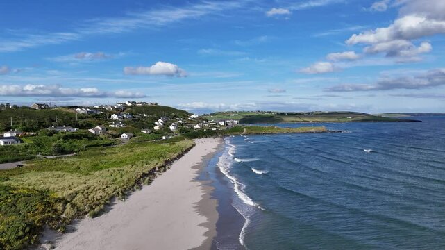p&eacute;ninsule de Mullaghmore en Irlande en &eacute;t&eacute; 