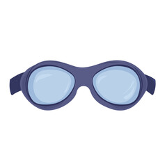 Sleeping Mask 2D flat vector illustration, isolated on a white background.