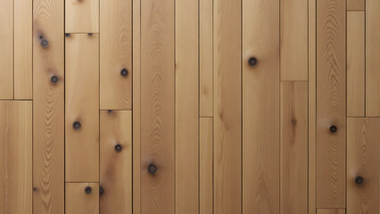 Obraz premium Industrial oiled light oak planks, clustered arrangement, natural satin sheen, organic texture, rustic-industrial, shadowless lighting, warm golden tones.