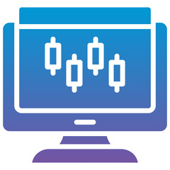 Stock Monitor Icon