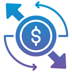 Currency Transfer Icon
