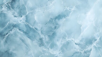 Obraz premium Photograph of marble texture, light blue-grey swirls create a dynamic, abstract surface pattern.