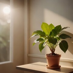 Fototapeta premium plant in a pot