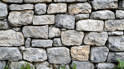 Fototapeta premium A white-gray stone cement concrete texture background, creating a clean and modern surface with a long panoramic banner format. The texture is subtle yet strong, offering a versatile and neutral backd