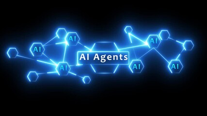 ai agent- businessman working with virtual reality at office. AI Agents, Headlines Fast Scree international communication network concept. Multinational people community. Human resources.