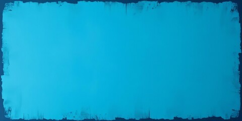 Vintage textured blue background with faded pastel center, dark border, old, surface