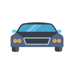 Car Illustration: Stylish Vehicle Design on Black Background