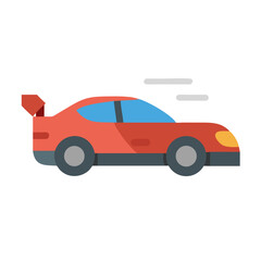 Racing Car Illustration: Sporty, Fast, and Sleek Design