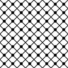 Elegant Black Geometric Seamless Pattern Design for Textile Fabric Wallpaper Background