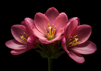 Photograph of unique royal flowers featuring brilliant shine, Perfect for luxury branding
