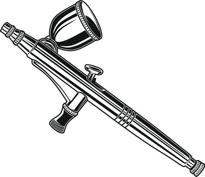 black and white high definition airbrush spet