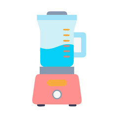 Modern Minimalist Blender Illustration on Black Background Image