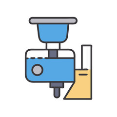 Iconic 3D printer representing manufacturing and technological advancements