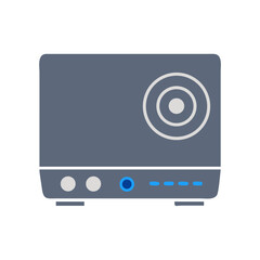 Wireless Router Illustration, Network Hub, Internet Connection Icon