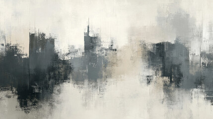 An artistic background in earthy neutral colors, featuring creative texture created by bold paint brush strokes. The composition evokes a sense of organic beauty, blending warm tones in a fluid, textu