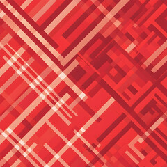 Abstract red geometric pattern background; ideal for website banners or presentations