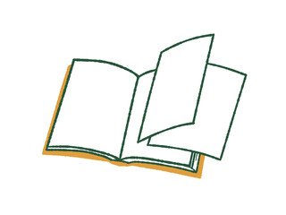 ページが外れた本