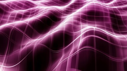 pink purple light line wave flow abstract futuristic innovative background 