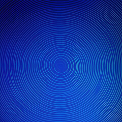 Naklejka premium Abstract blue concentric circles ripple effect background for design