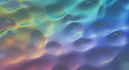 Obraz premium Abstract holographic foil texture, iridescent light effect