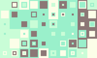 Abstract pastel square pattern.  Modern geometric design ideal for website backgrounds, presentations, or social media.  Evokes feelings of calm and order a visual metaphor for data or technology.