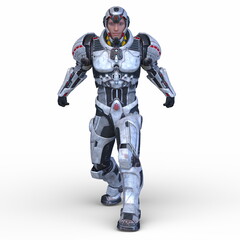 サイバーマン　3DCGレンダリング