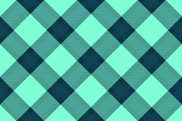 Seamless aqua and teal plaid pattern.  Perfect for textile design, website backgrounds, or crafting projects.  This vibrant, geometric design offers a fresh, modern feel with a touch of classic charm.