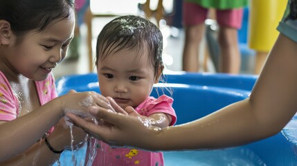 Proper Handwashing Techniques for Children Before Eating Meals