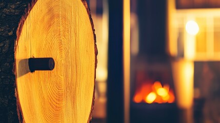 Inspirational Quote on Wooden Board at Environmental Event