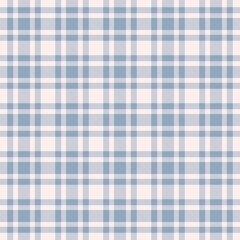 Winter pattern tartan background, rest fabric vector check. Wide texture plaid textile seamless in white and pastel colors.
