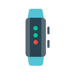 Smartwatch Vector on Black Background for Visual Appeal
