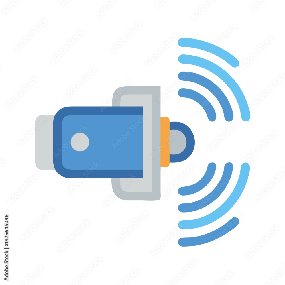 Poster smart home sensor with wi-fi or wireless signal