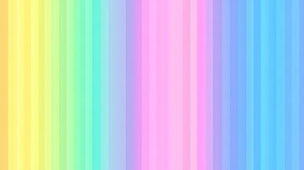 Obraz premium Pastel Rainbow Vertical Stripes Background