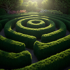 garden maze