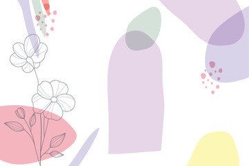 organic shapes background