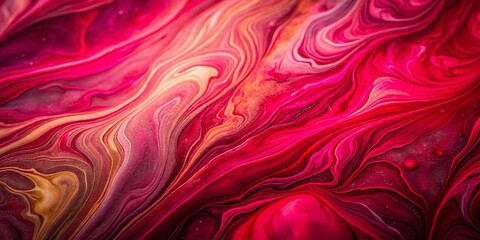 Abstract Pink and Red Marble Texture: Low Light Photography Stock Photo