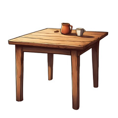 Fototapeta premium table and chairs
