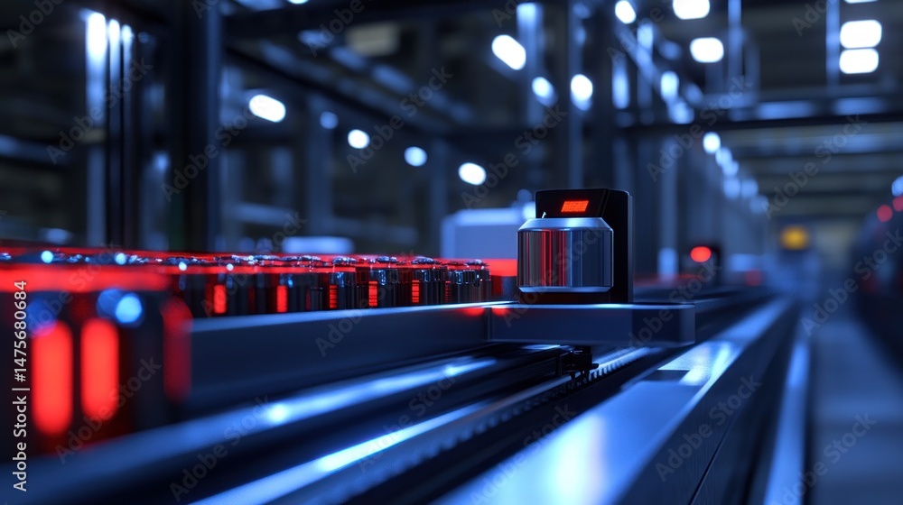Poster automated beverage production line