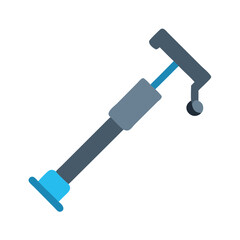 Hand pump for bicycle tires and other inflatables