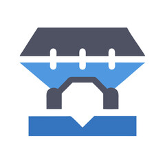 Stone cutting tool simple illustration design vector image