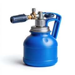 Soil improvement tips for gardening include using blue garden sprayer to apply nutrients and treatments effectively