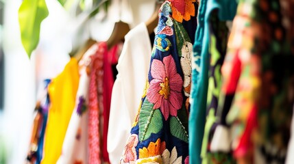 Vibrant Traditional Garments Showcase from Diverse Cultures Worldwide