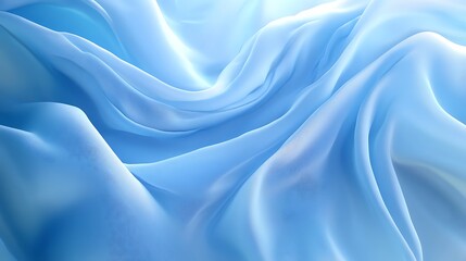 Fototapeta premium Light blue fabric texture