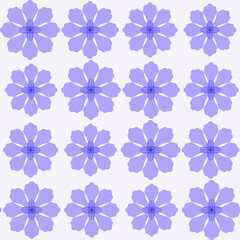 July 16th Birth Flower Stock Graphic Design Pattern 2
