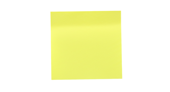 Yellow Sticky Note: High-Resolution Image & Stock Photo
