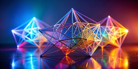 High-Resolution Digital Design Outline Set Stock Photo